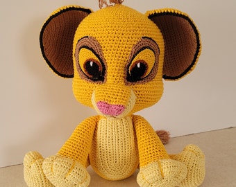 FINISHED  Crochet Baby Leon SIMBA