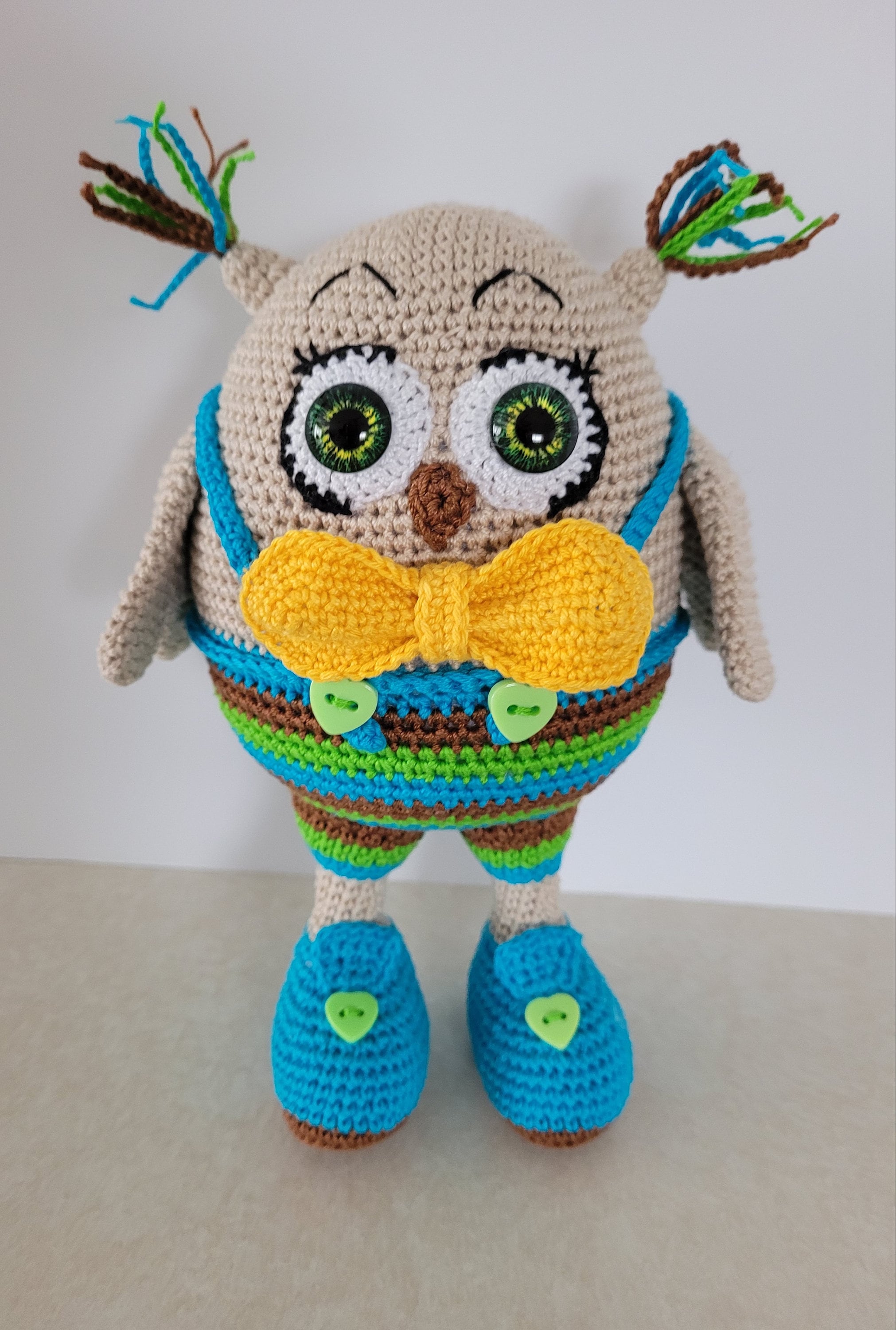 FINISHED Crochet Owl IKE