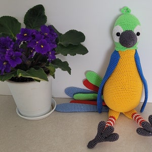 Crochet Toy PARROT