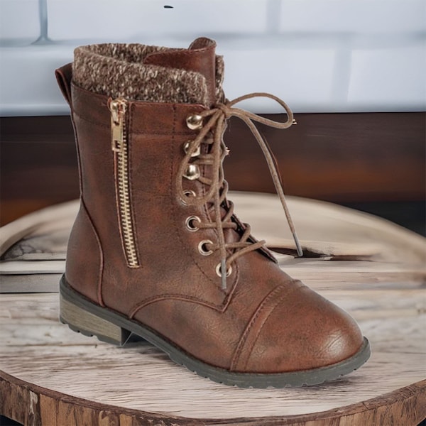 Combat Boots Women Etsy
