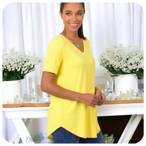Your New Favorite! Zenana Classic Basics V Neck Tops