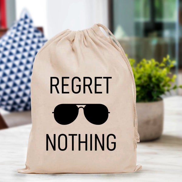 Regret Nothing Recovery Kit, Bridal Party Favors, Bachelorette Survival Kit, Girl's night, custom hangover kit, Hen Do Favor and Gift