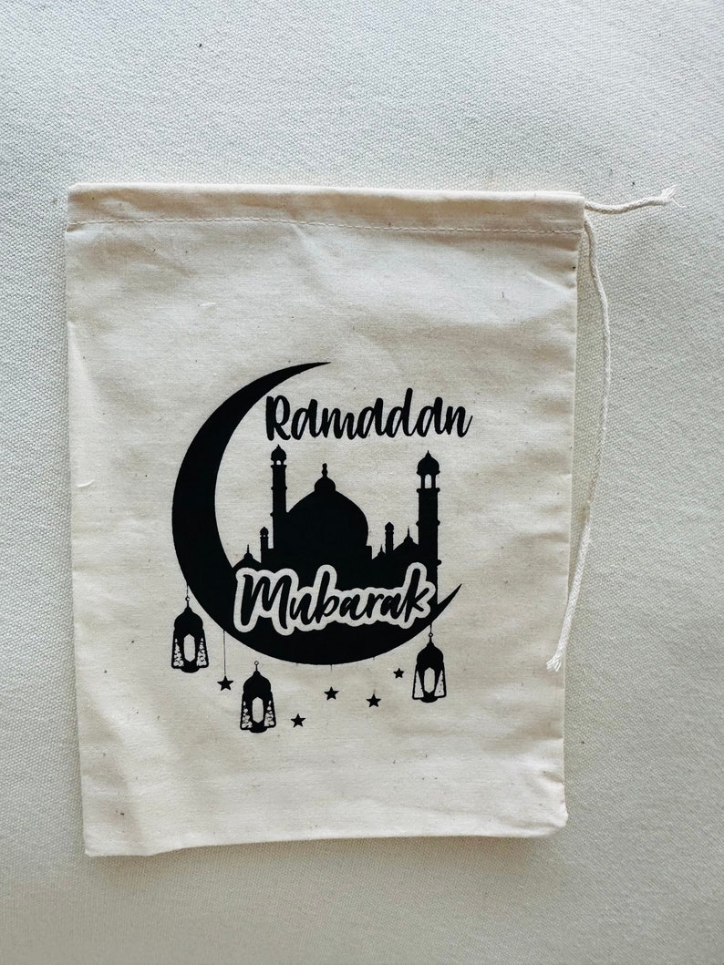 Sac de cadeaux de l'Aïd Mubarak, sac de cadeaux du ramadan, sac de friandises de l'Aïd image 2