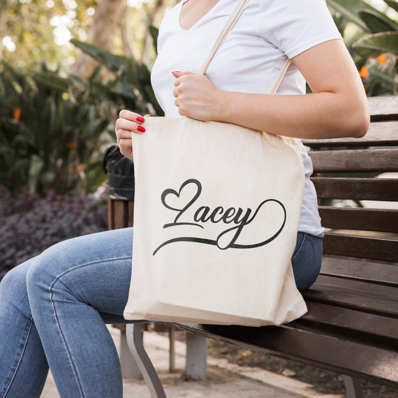 Personalized Name Tote/personalized Tote Bag/custom Logo 