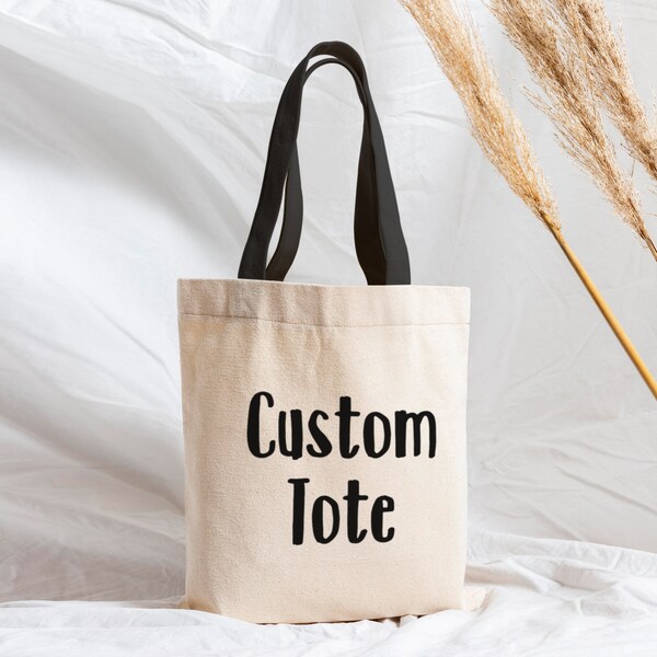 Personalized tote/Custom bulk tote/Reusable shopping tote/Eco friendly tote/ Personalized name tote/ Personalized logo tote/Business logo