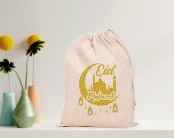 Sac de cadeaux de l'Aïd Mubarak, sac de cadeaux du ramadan, sac de friandises de l'Aïd