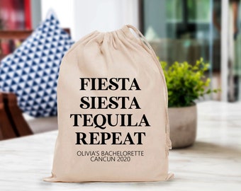 Fiesta Siesta Tequila Repeat/wedding recovery kit/Hangover kit/Mexico Survival Kit/Mexico recovery kit/fiesta hangover kit/handover kit