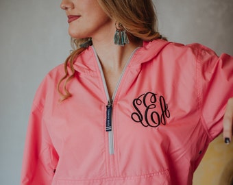 women's pullover rain jacket