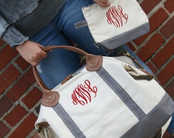 Personalized weekender~Monogrammed Duffle Bag~Canvas Weekender Bag~Womens Bag~Personalized Gifts for her~Overnight Bag