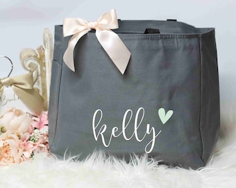 bridesmaid proposal mo monogrammed tote bag personalized bag Custom bridesmaid tote bag floral bridal party gifts bridesmaid gift idea
