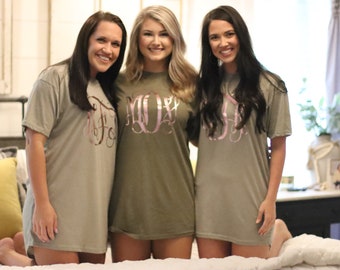 monogram nightgown