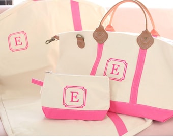 Personalized weekender~Monogrammed Duffle Bag~Canvas Weekender Bag~Womens Bag~Personalized Gifts for her~Overnight Bag