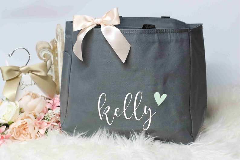 Bridesmaid tote bag, bridal party totes, wedding gift, bridesmaid gift, wedding tote, personalized tote, bridesmaid proposal, monogram tote 