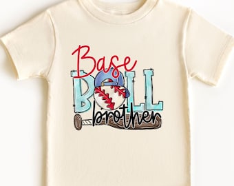 Baseball Brother Shirt, Baseball Sister Shirts, Cute Kids Baseball Shirt, Sports Tee shirt