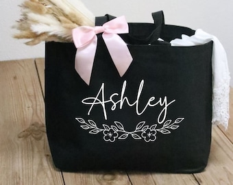 Bridesmaid Tote Bag, Maid of Honor Gift Tote, Personalized Bridesmaid Tote Bags, Bridal Party, Bridesmaid Gifts