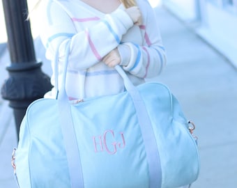 Personalized Weekender, Monogrammed Duffle Bag, Gifts for her, Travel Bag