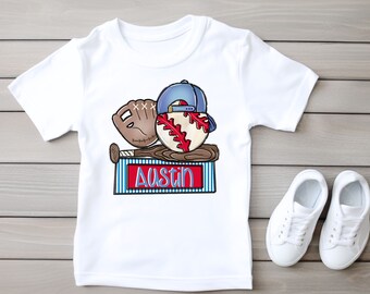 Boys Personalized baseball shirt, Baseball brother, Shirt for Boys, Cute Boys tee shirt