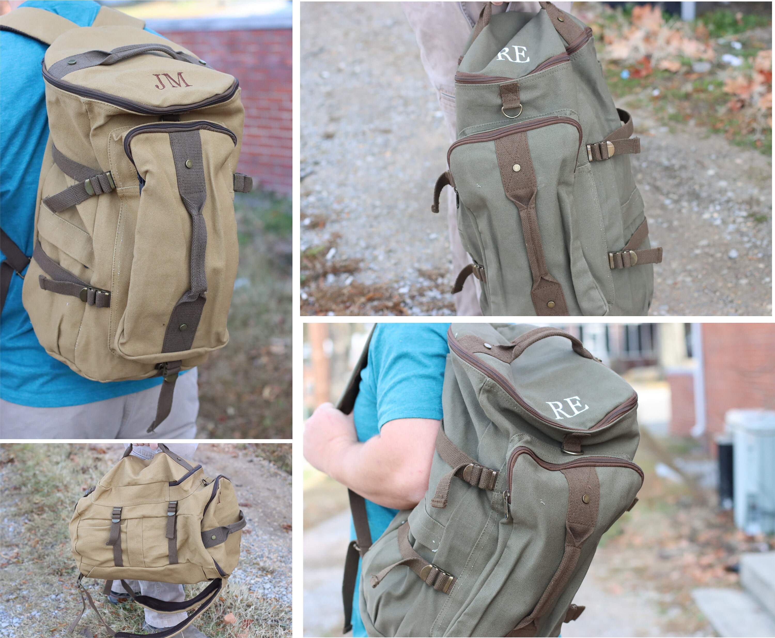 groomsmen duffle bag