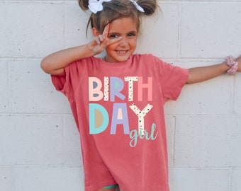 Birthday Girl Shirt, BoHo Style Birthday tee shirt