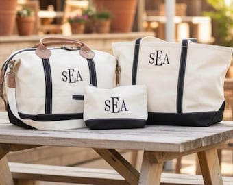 Personalized weekender~Monogrammed Duffle Bag~Canvas Weekender Bag~Womens Bag~Personalized Gifts for her~Overnight Bag