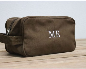 Personalized Groomsmen Dopp Kit, Groomsmen Gift, Toiletry Bag, Groomsmen Bag, Gifts for Him