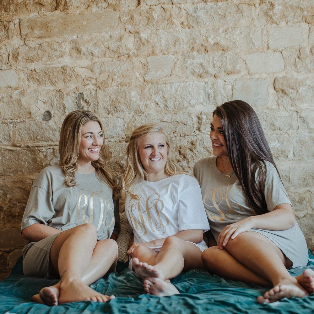 bridesmaid sleep tee