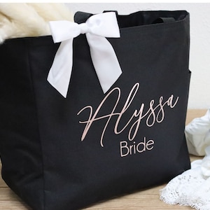 Bridesmaid Tote Bags, Maid of Honor Tote, Personalized Bridesmaid Bags, Bridesmaid Gifts