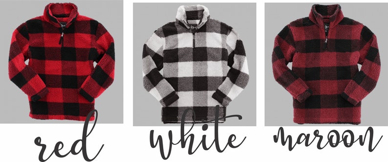 Sherpa monogrammed quarter zip quarter zip monogrammed sweater monogrammed sweatshirt gifts for her Christmas gift