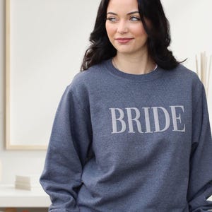 Personalized Gift For Bride, Bride Sweatshirt, Gift For Bride, Engagement Gift, Unique Bridal Shower Gift, Future Mrs Sweatshirt