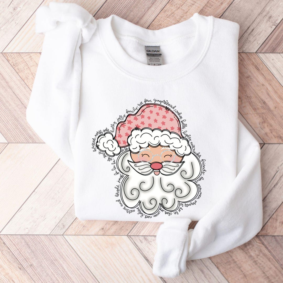 Lt. Pink Santa Sweater main image 1