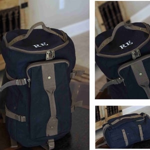 groomsmen gift, best man gift, backpack, duffel bag, duffle bag, monogrammed duffle bag, mans gift, gifts for him