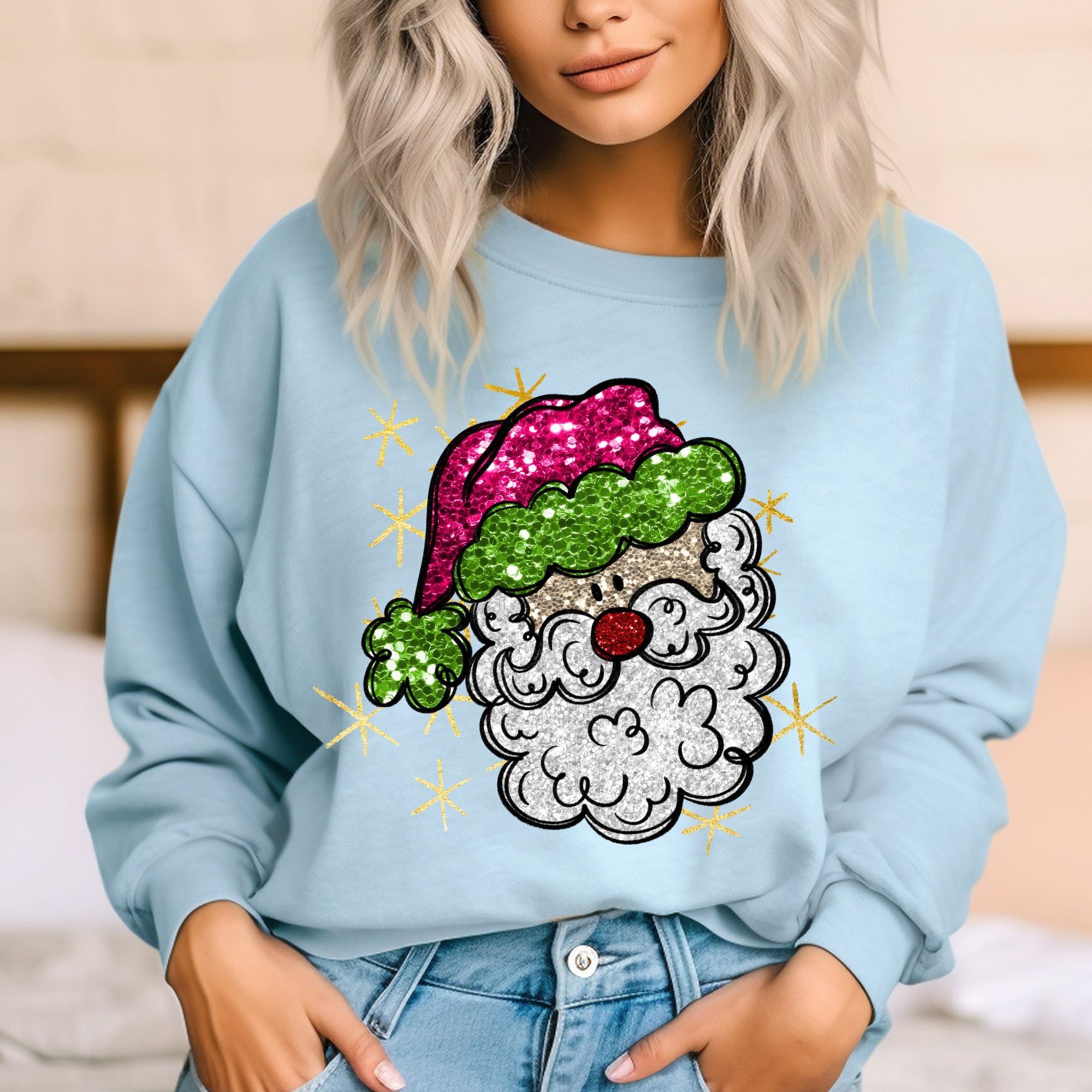 DIY Sequin Monogram Sweatshirt