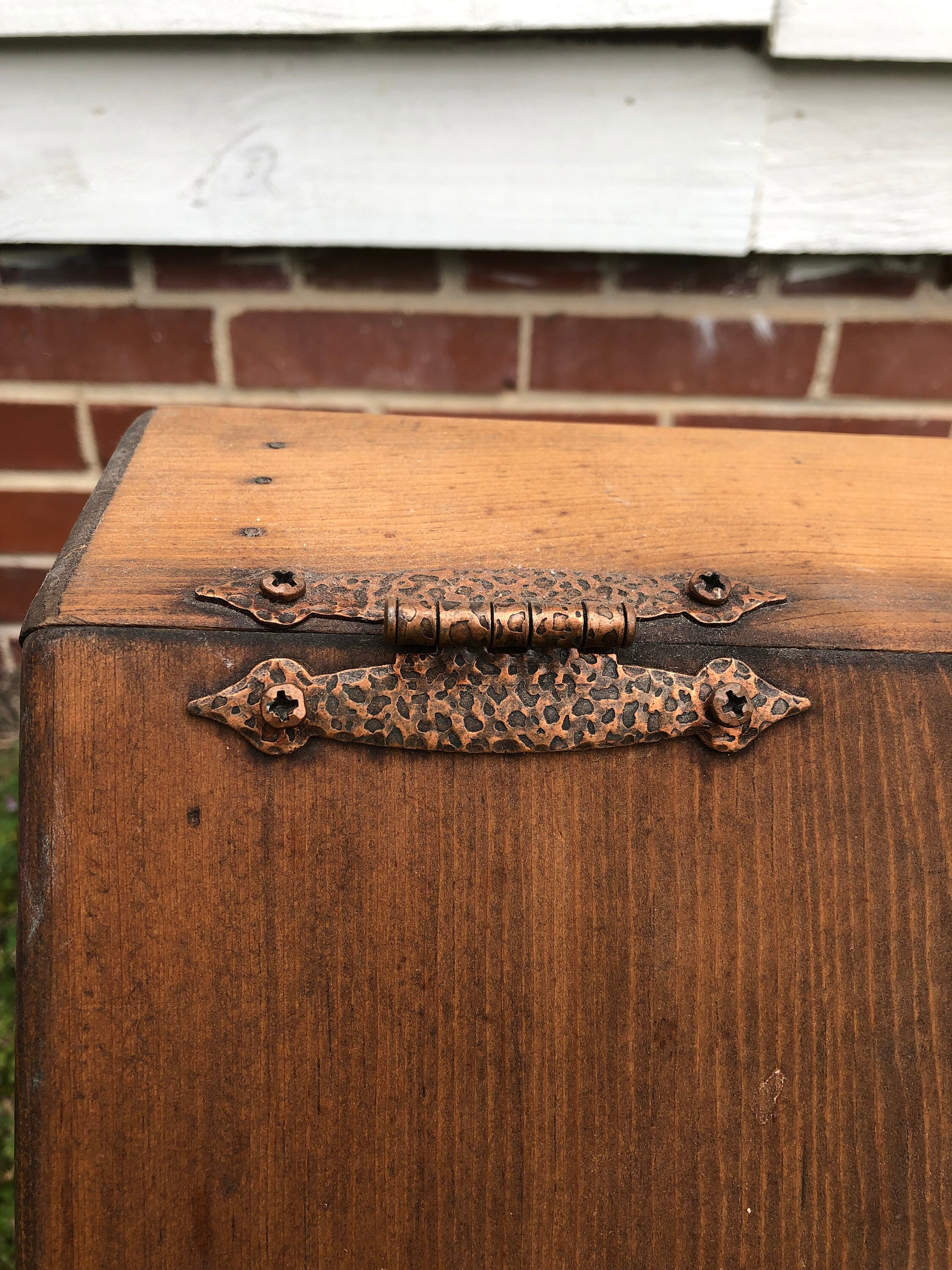 Country rustic primitive apple storage bin wood produce bin Etsy