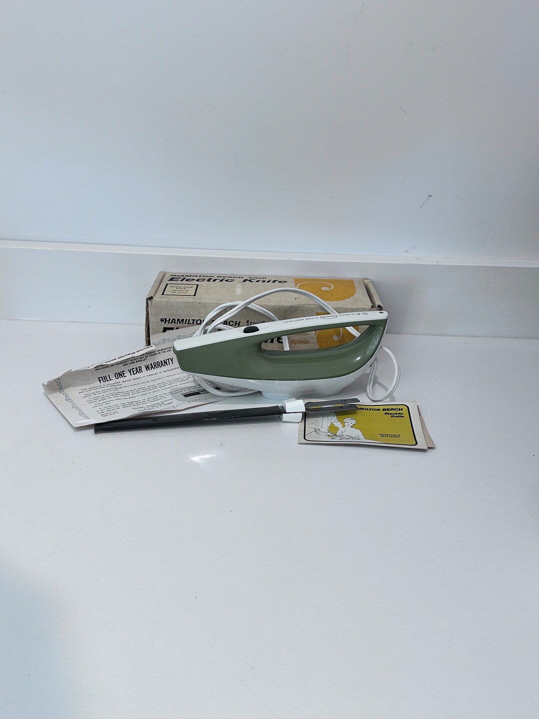 Vintage Hamilton Beach Scovill Electric Knife Model 275A Etsy