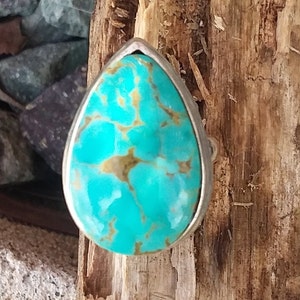 Turquoise ring size5.5~Southwestern Accessories~Native American Jewelry ~Sterling Rings Ethnic Accessories Fashion Bohemian Boho Rings