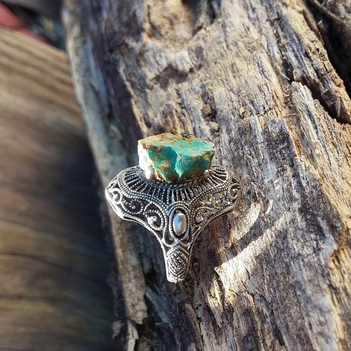 Turquoise deals Ring Size5 Sterling Silver Rings Native American Jewelry-Navajo Accessories Fashion jewelry Silver