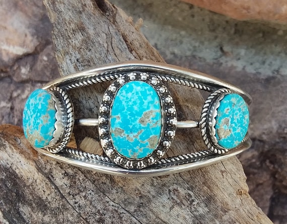 Turquoise Accessories Native American Jewelry Navajo Accessories Turquoise Cuff Fashions Bohemian Jewelry Silver sale fashion jewelry