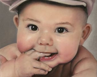 Custom Pastel Portrait from your photo