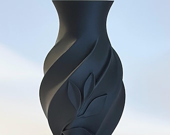Sale Item!!! 3D Printed Modern Vase – Elegant Eclipse Design for Minimalist Decor, Shelf or Table Accent