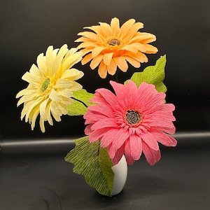 Gerbera Daisy Paper Flower