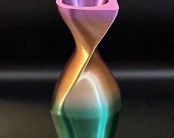 Sale Item!!! 3D Printed Modern Vase – Elegant Hourglass Design for Minimalist Decor, Shelf or Table Accent