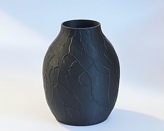 Sale Item!!! 3D Printed Modern Vase – Elegant Veins Design for Minimalist Decor, Shelf or Table Accent