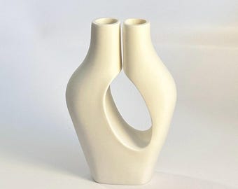 Sale Item!!! 3D Printed Modern Vase – Elegant Cutout Vase  for Minimalist Decor, Shelf or Table Accent