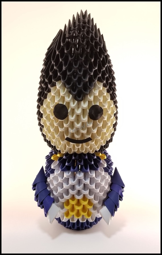 3D Origami Anime Characters Etsy