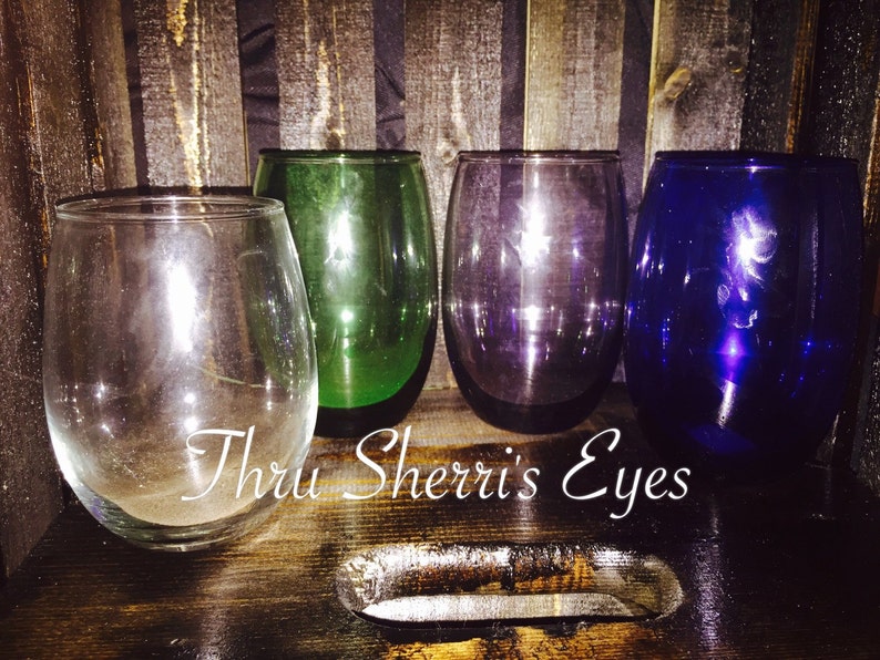 Tiger head stemless wine glass tiger head large tiger head Etsy