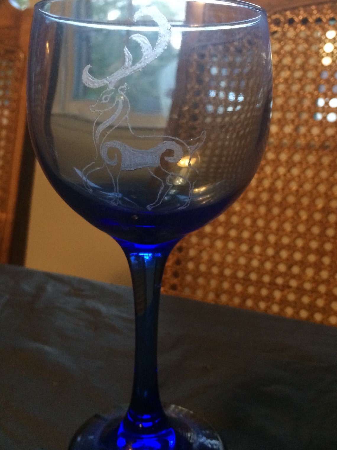 stag wine glasses