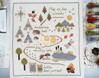 Cross stitch supply Etsy Pin on modern cross stitch kits