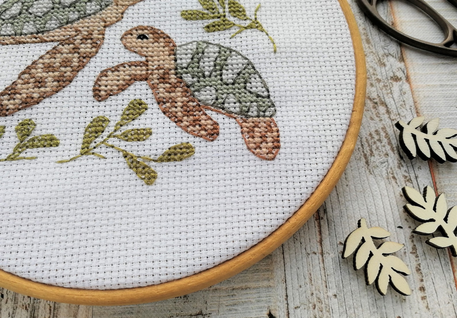 Turtle Needlepoint Pattern Nautical Needlepoint Turtle Cross Etsy UK