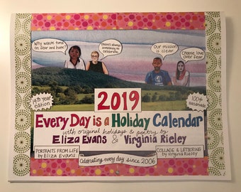 every year calendar etsy
