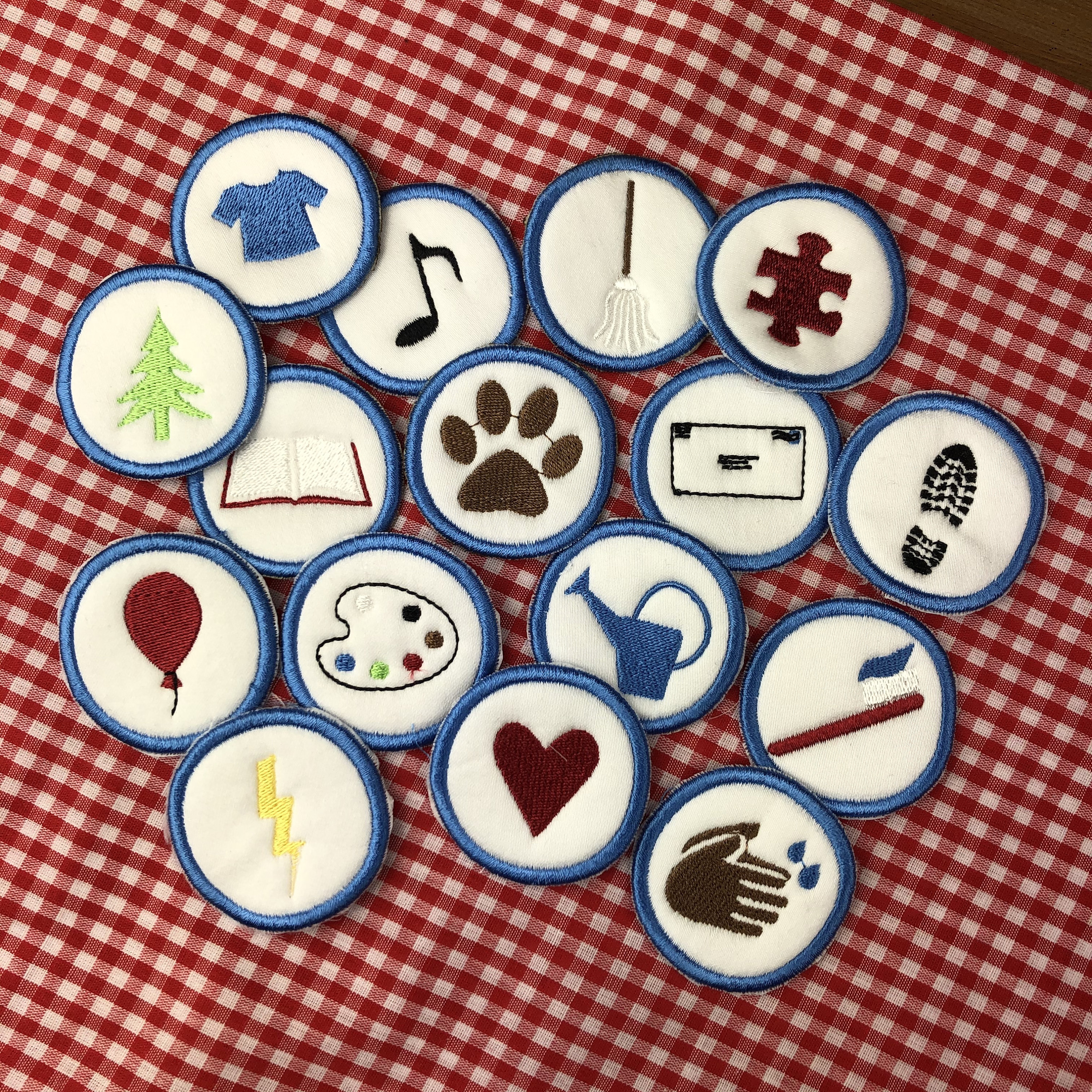 Buy ITH Motivational Badges Patches Embroidery Design File for Use